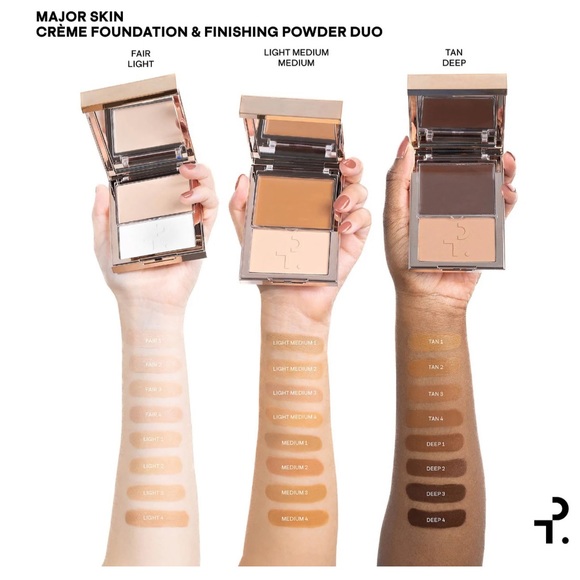 PATRICK TA Major Skin Crème Foundation and Finishing Powder Duo in Light 1 NWT - Picture 5 of 12